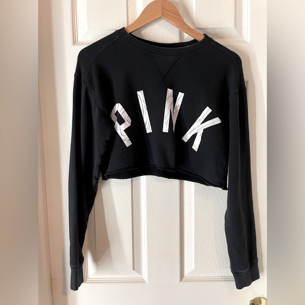 PINK Crop Top sweater Size XS